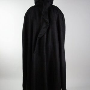 Cardith Damen Langarm Mittelalter Kleid Hexenkost/üm Umh/änge Vampir Umh/änge V-Ausschnitt Gothic Viktorianischen Prinzessin Renaissance Bodenlanges Kapuzenkleid